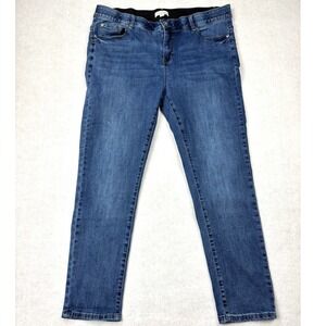Aveology‎ City Chic Jeans Womens Plus 18 Medium Wash Stretch Pull On Skinny 37